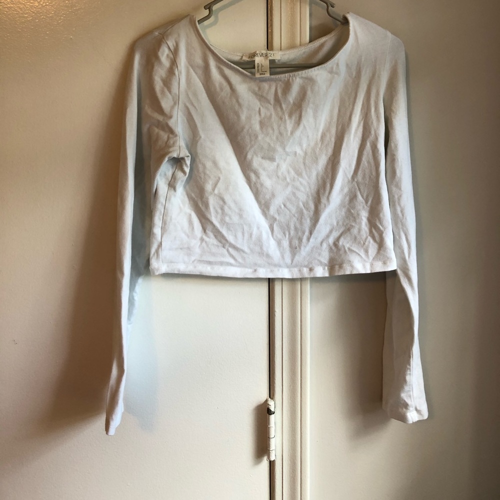 Long Sleeve Crop Top